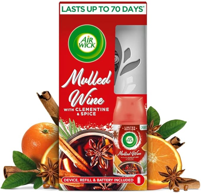 Air Wick Freshmatic Max Kit Mulled Wine 250ml Air Wick Freshmatic Max Kit Mulled Wine 250ml